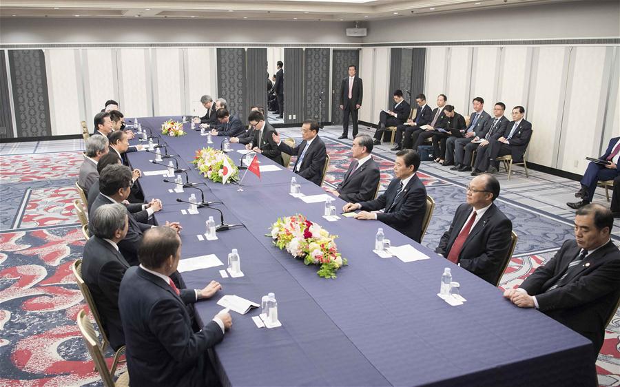 Chinese Premier Calls upon Japan's Political Parties to Hel